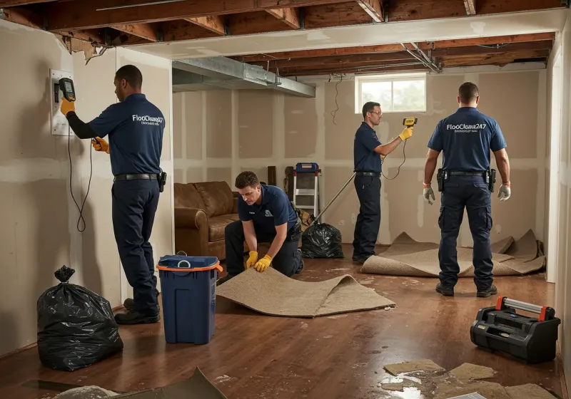 Flood DamageMaterial Assessment and Debris Removal process in Burkesville, KY
